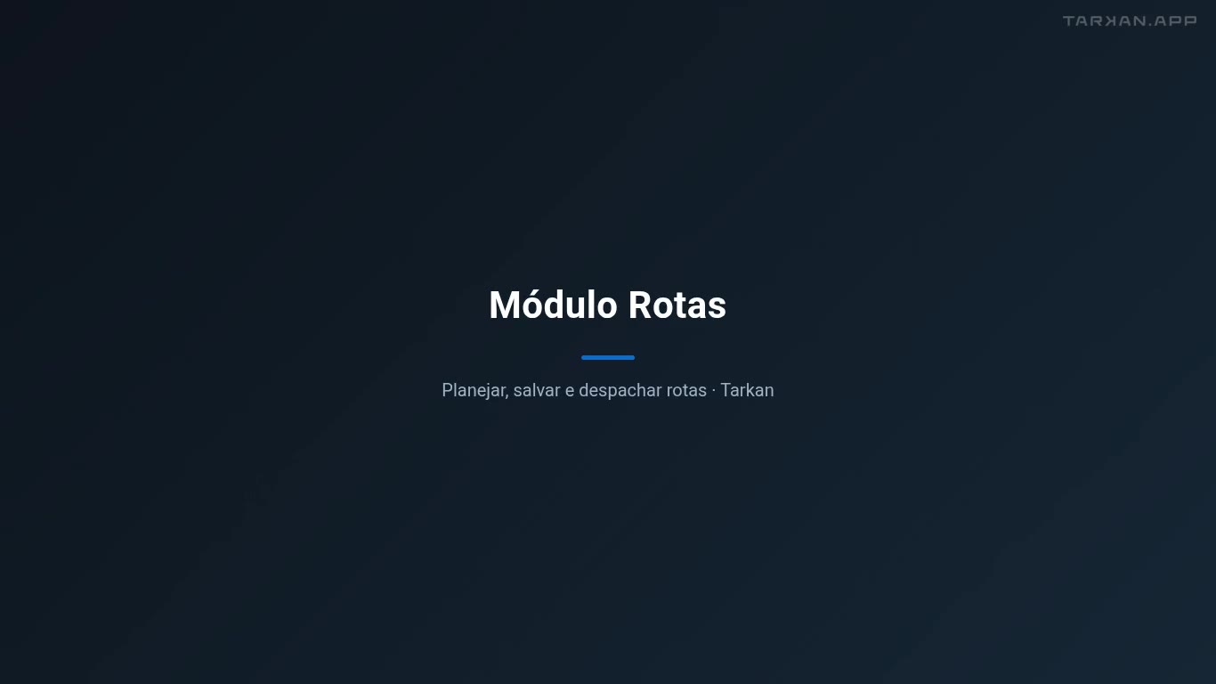 Ruteo — modulo completo